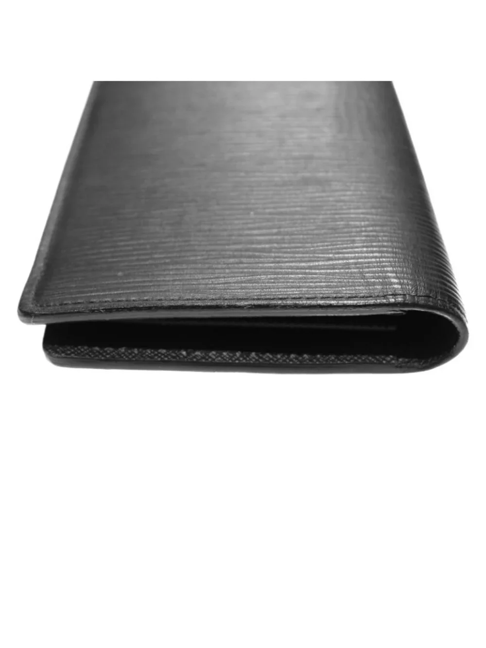 Louis Vuitton Portefeuille Brazza Epi Noir Wallet
